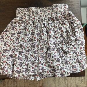 Floral Skirt size small